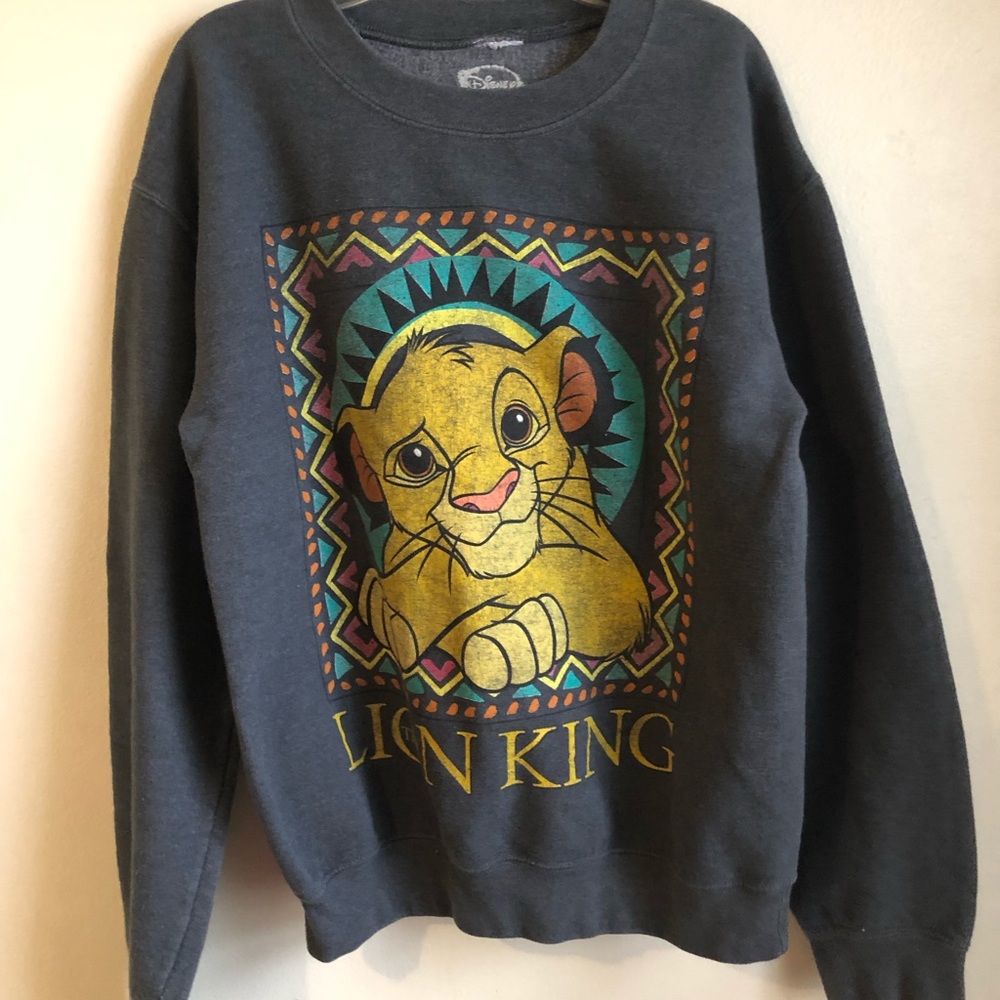 Gray The Lion King sweatshirt
